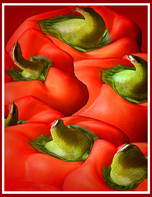 photo "Red Peppers" tags: montage, 