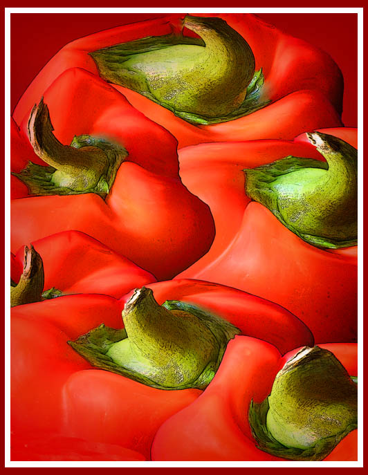 фото "Red Peppers" метки: фотомонтаж, 