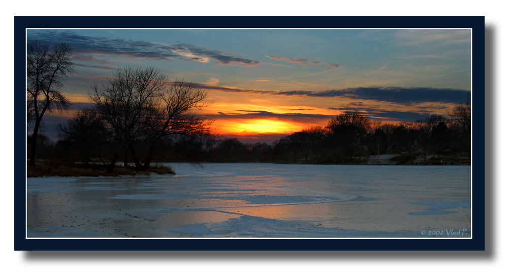 photo "Winter Sunset" tags: landscape, winter