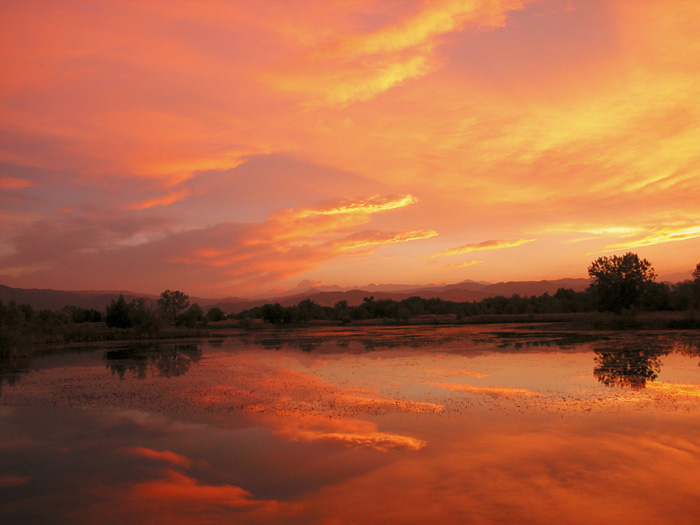 photo "Sunset Glow" tags: landscape, sunset, water