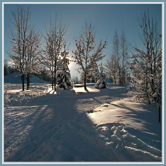 фото "Зима прекрасна без прикрас" метки: пейзаж, зима