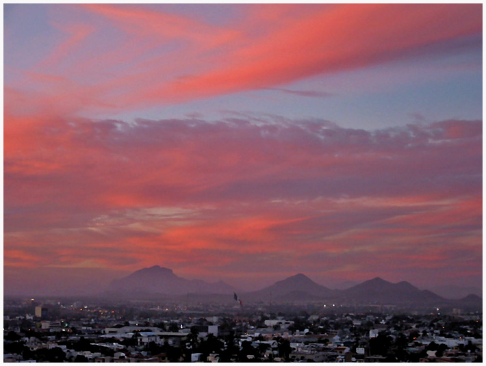 photo "Culiacan after Sunset" tags: travel, landscape, North America, clouds