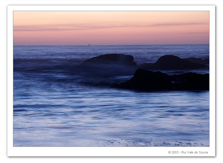 photo "sunset at the sea" tags: misc., 