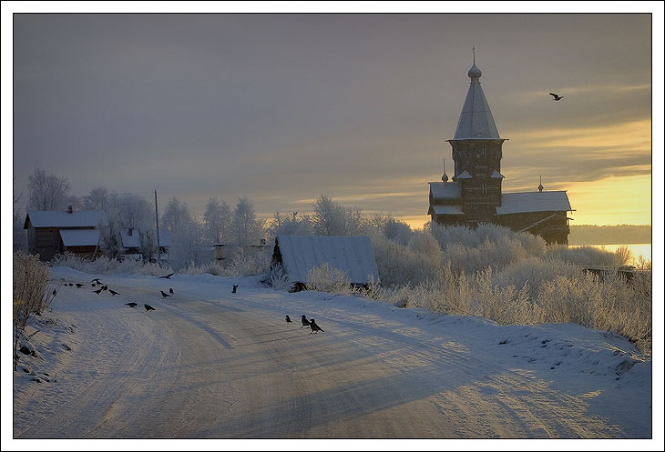 photo "USPENSKAJA CHURCH" tags: landscape, travel, Europe, winter