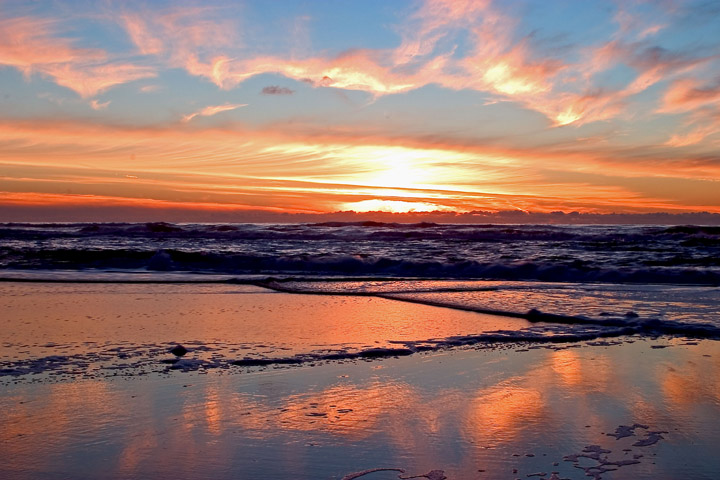 фото "Sunset by the sea" метки: путешествия, пейзаж, Северная Америка, закат
