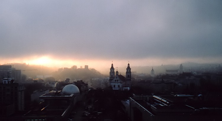 photo "Morning old city" tags: landscape, architecture, sunset