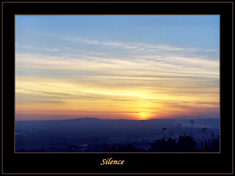 фото "Silence" метки: пейзаж, закат, облака