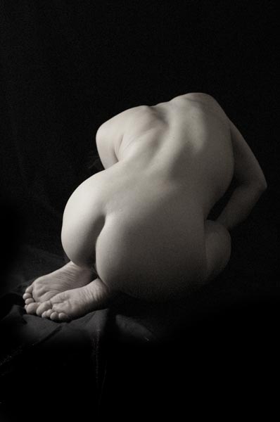 photo "Back6" tags: nude, black&white, 