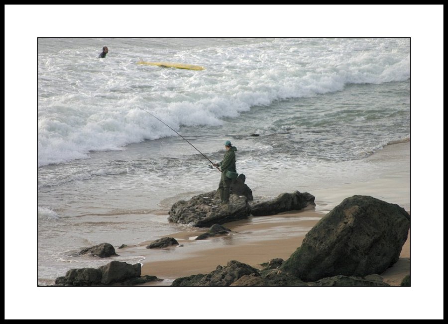 photo "Fishing and Surfing" tags: landscape, water