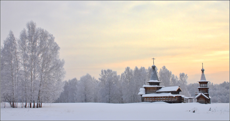 фото "Русский мотив" метки: пейзаж, зима