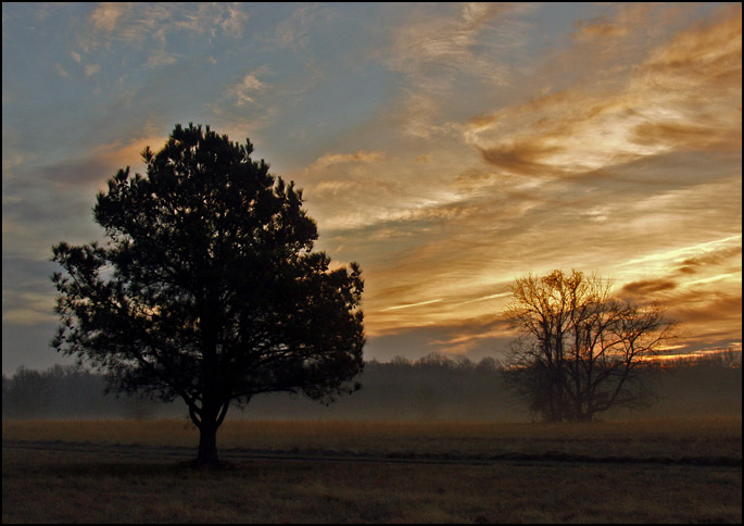 фото "Sunrise Sonatina" метки: пейзаж, закат, зима