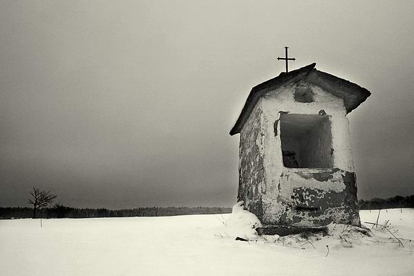 фото "At way" метки: пейзаж, черно-белые, зима