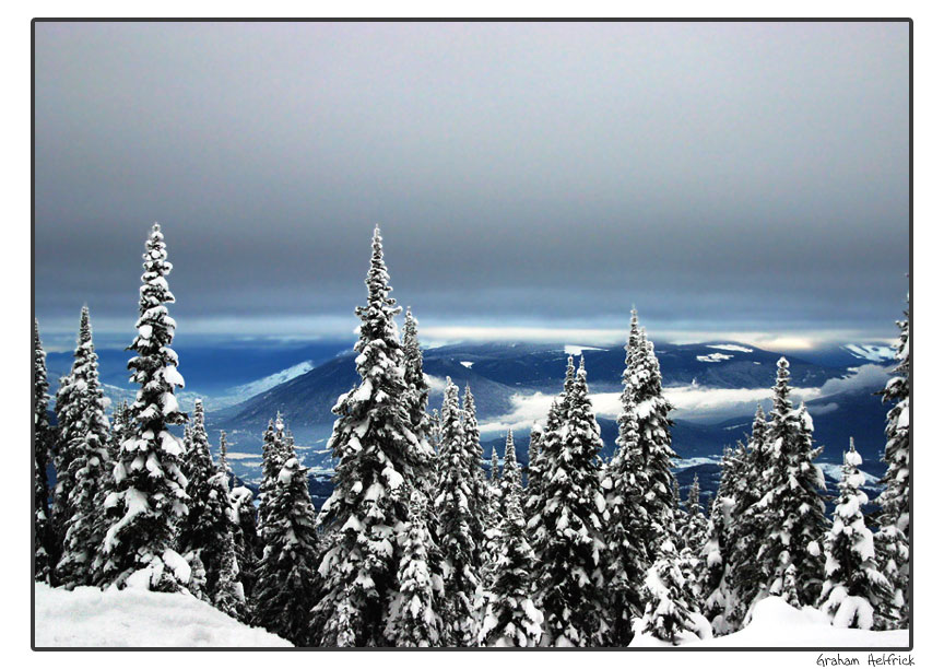 photo "The Blue Mountains" tags: landscape, winter