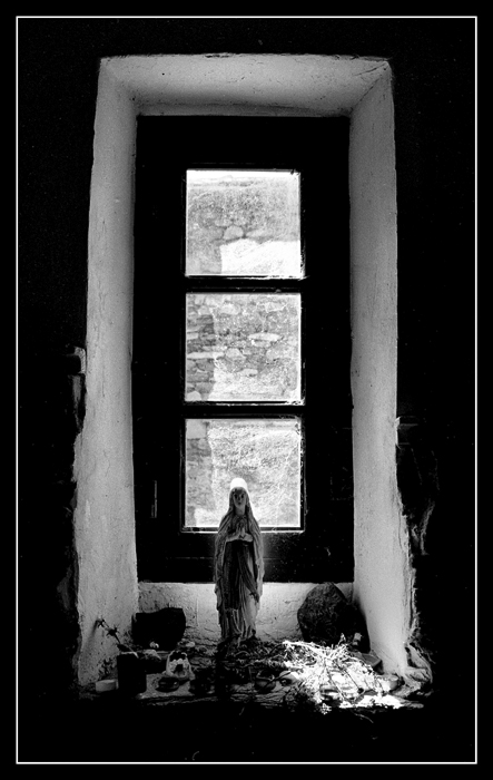 photo "Mother In Light" tags: black&white, 