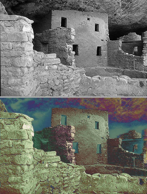 photo "Mesa Verde duo" tags: montage, 