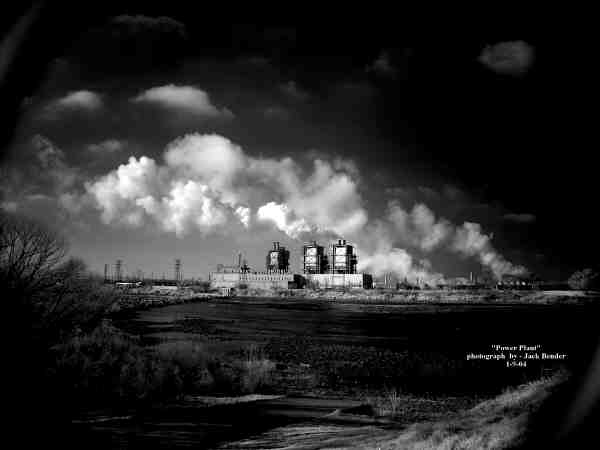 фото "Power Plant" метки: черно-белые, архитектура, пейзаж, 