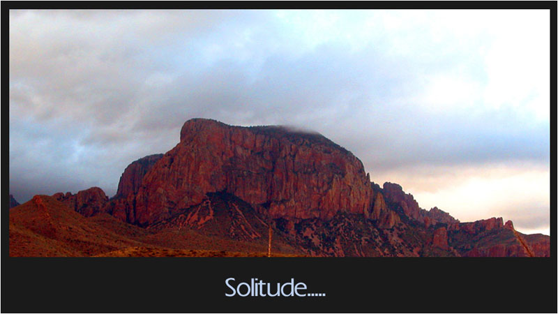 photo "Solitude" tags: landscape, autumn, mountains