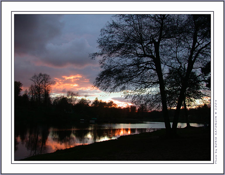 photo "Etude of sunset -1" tags: landscape, clouds, sunset