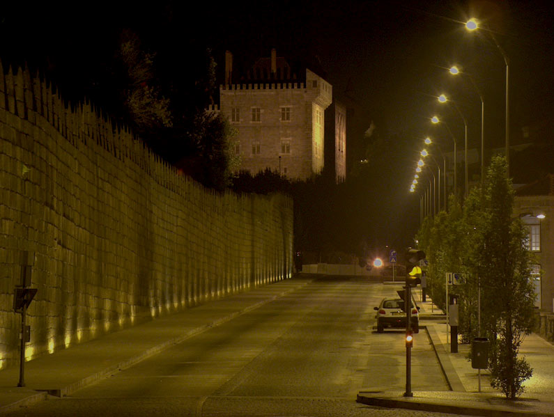 photo "Alfredo Pimenta Avenue" tags: architecture, landscape, night