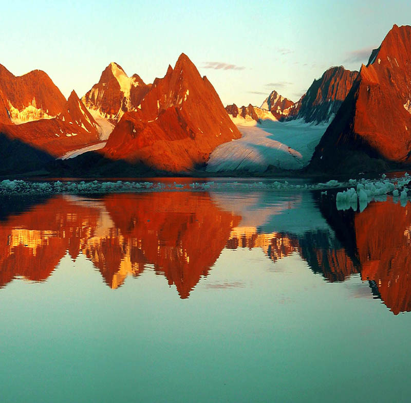 photo "magic Spitsbergen #2" tags: landscape, mountains, water