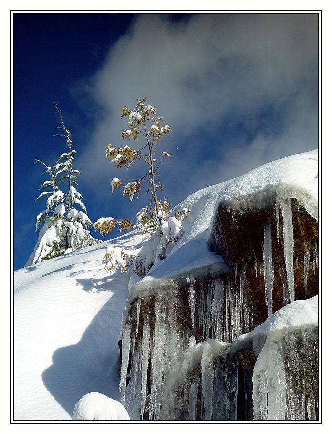 photo "At the Edge" tags: landscape, mountains, winter