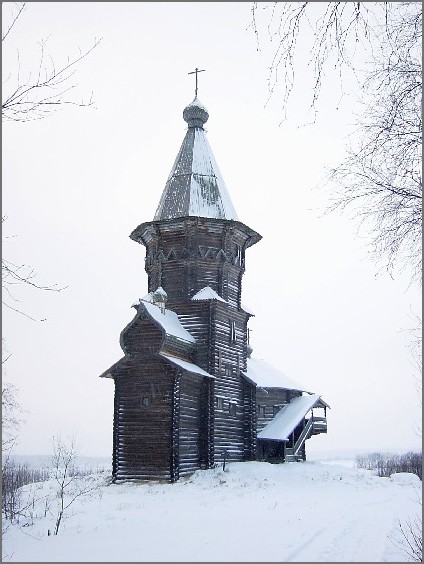 photo "Church  "Uspenskaya"" tags: architecture, landscape, winter