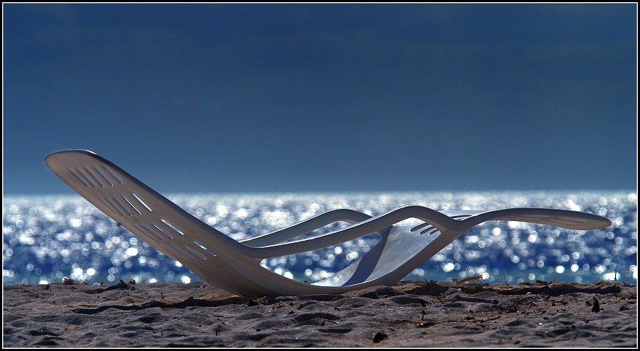 photo "Evening. Waste beach" tags: landscape, genre, water