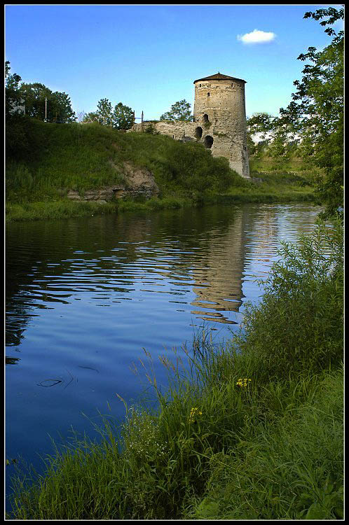 photo "Old tower" tags: landscape, water