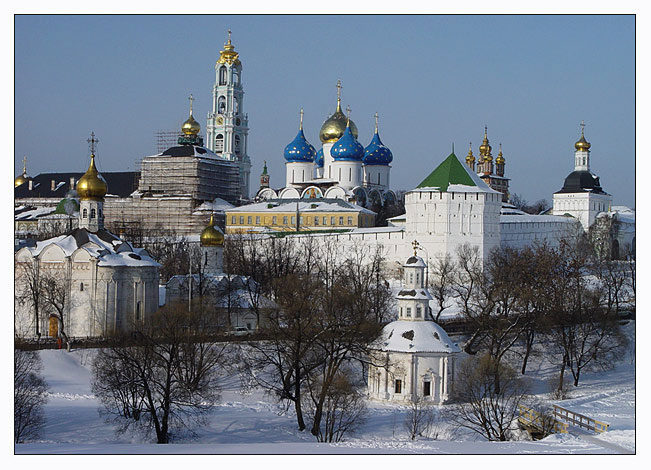 фото "Троице-Сергиева лавра" метки: архитектура, пейзаж, 