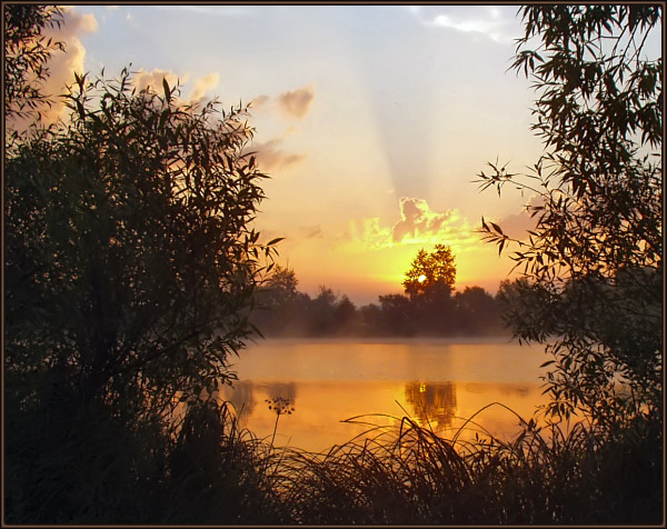 photo "Ordinary morning of ordinary day." tags: landscape, summer, sunset