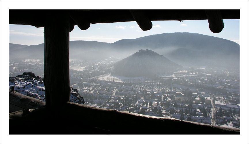 photo "View From A Watchtower" tags: landscape, mountains, winter