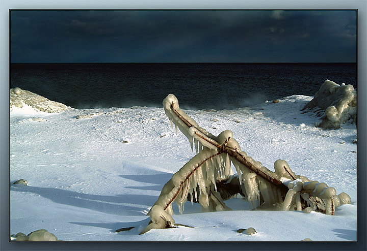фото "Чудеса зимы" метки: пейзаж, вода, зима