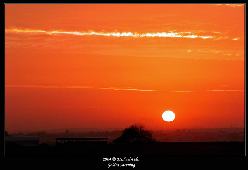 photo "Golden Morning" tags: landscape, clouds, sunset