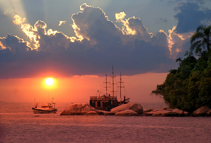 фото "Caribian sunset" метки: пейзаж, лето