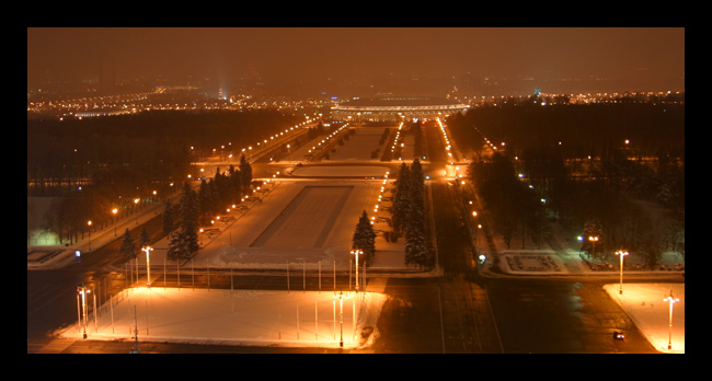 photo "Moskow" tags: landscape, night, winter