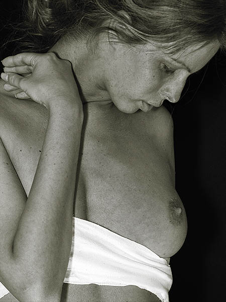 photo "sorrow" tags: nude, black&white, 