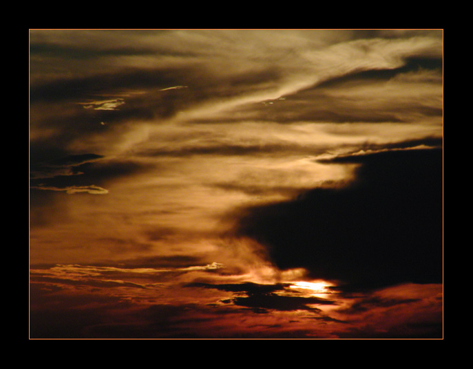 photo "Dark Sun" tags: landscape, sunset