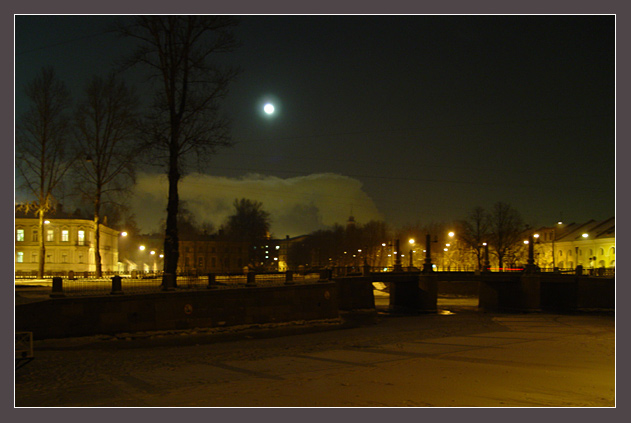 photo "night near St. Nikola Church" tags: architecture, landscape, night