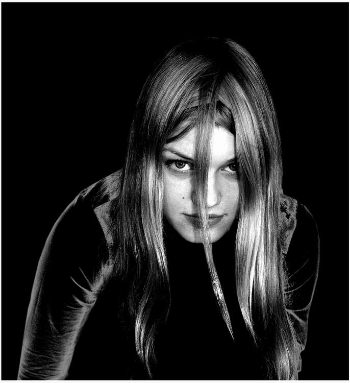 photo "Alex1" tags: portrait, black&white, woman
