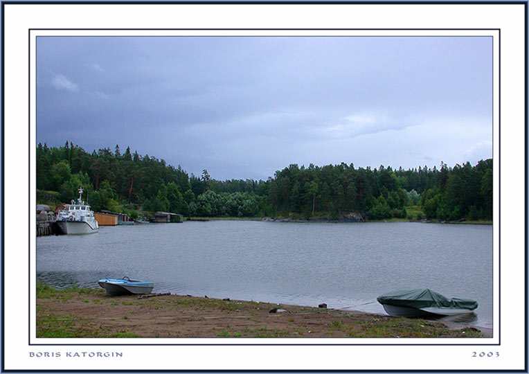 photo "Monastery`s bay" tags: landscape, forest, water