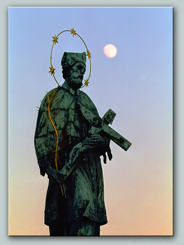 photo "Saint John of Nepomuk Statue" tags: travel, architecture, landscape, Europe