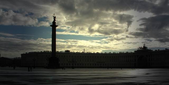 photo "The Morning on palace square." tags: architecture, landscape, 