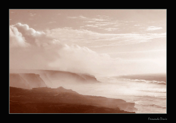 фото "Ocean fog" метки: пейзаж, вода