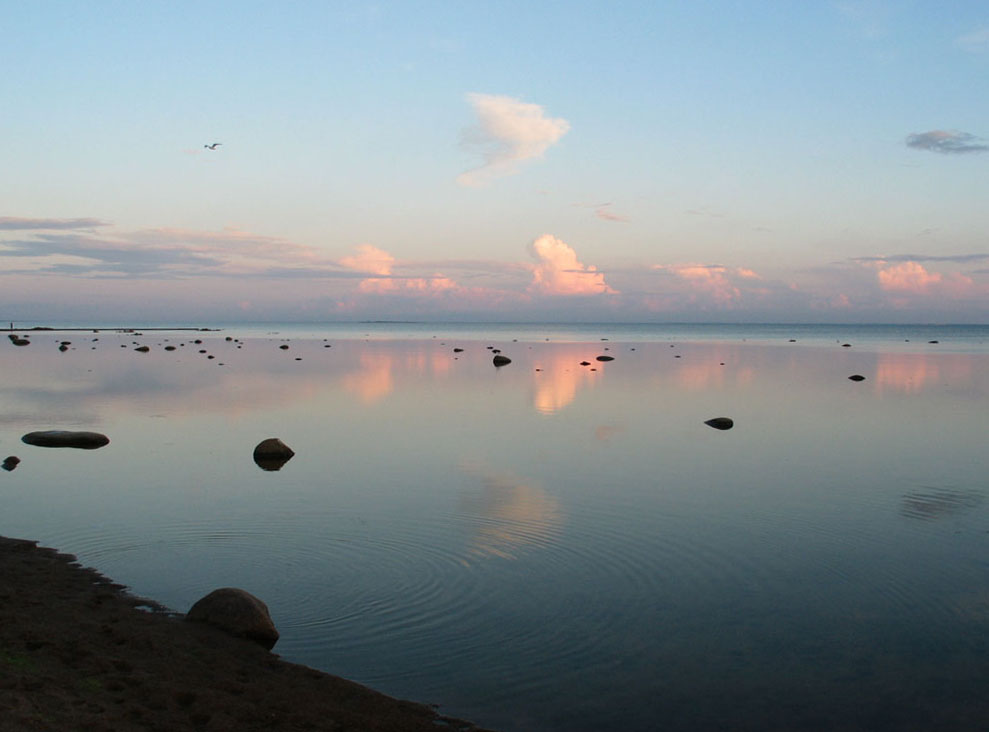 фото "Умиротворение" метки: пейзаж, вода, закат