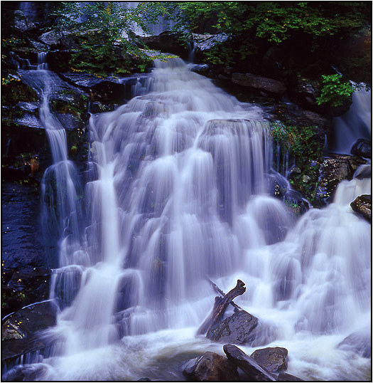 photo "Waterfall in Catskill Mountains" tags: landscape, mountains, water