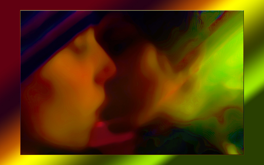 photo "the kiss of color" tags: montage, abstract, 