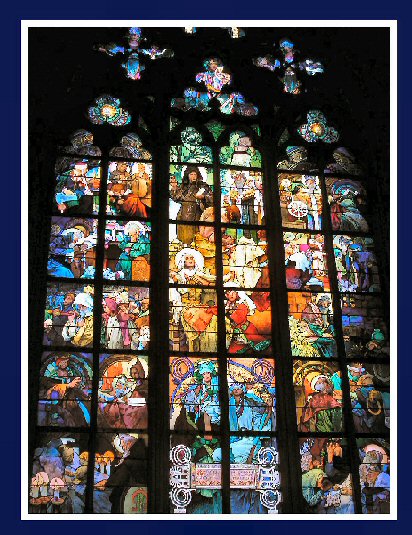 photo "Stained glass window" tags: travel, Europe