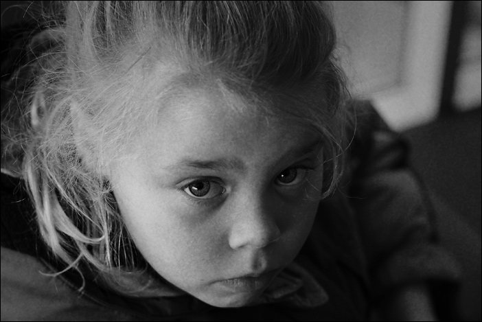 photo "Fear no more." tags: portrait, black&white, children