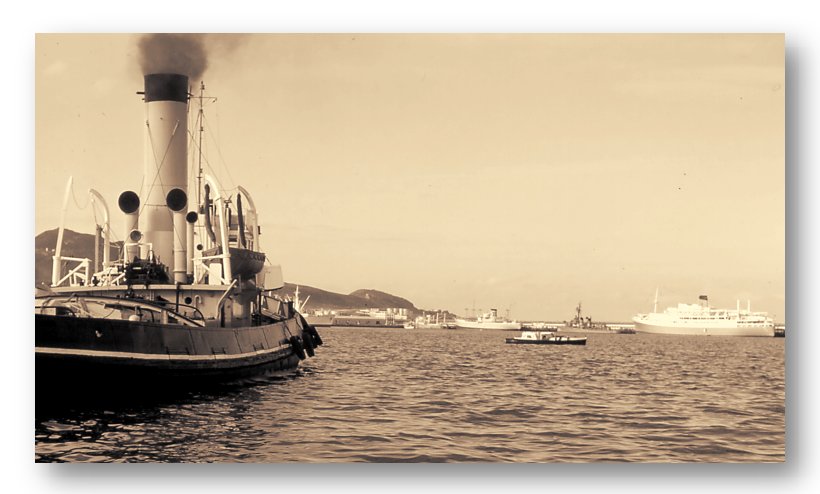 photo "Puerto de la Luz" tags: old-time, landscape, water