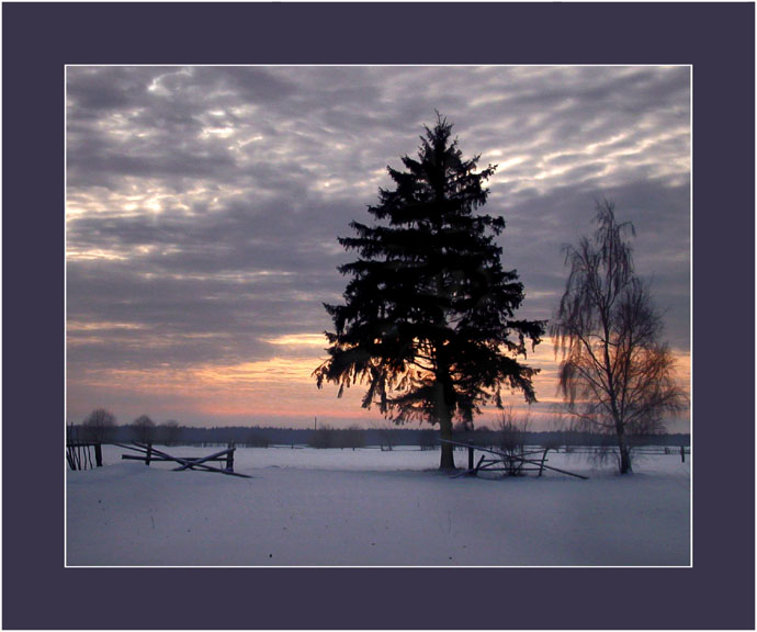 photo "Winter landscape" tags: landscape, winter